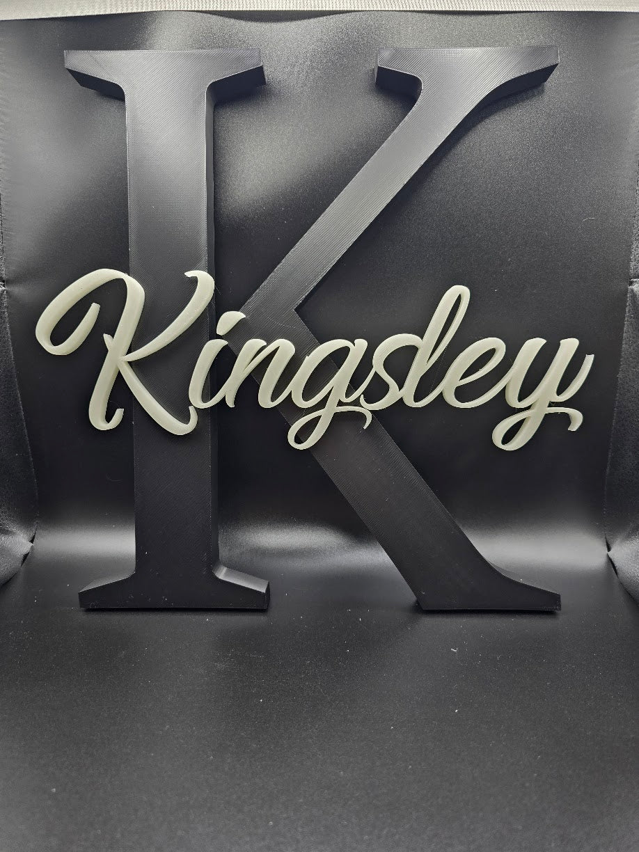 Custom name signs