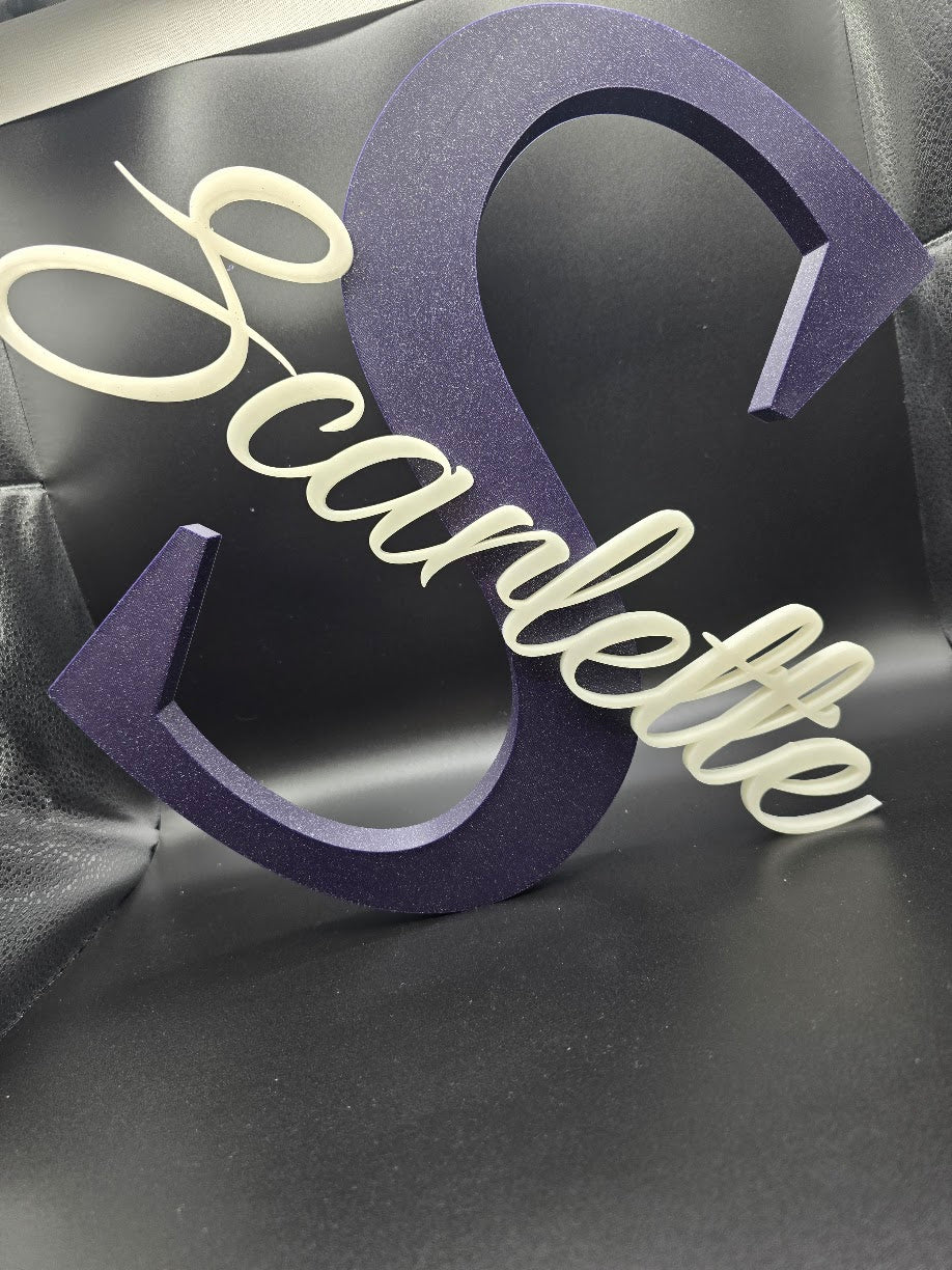 Custom name signs