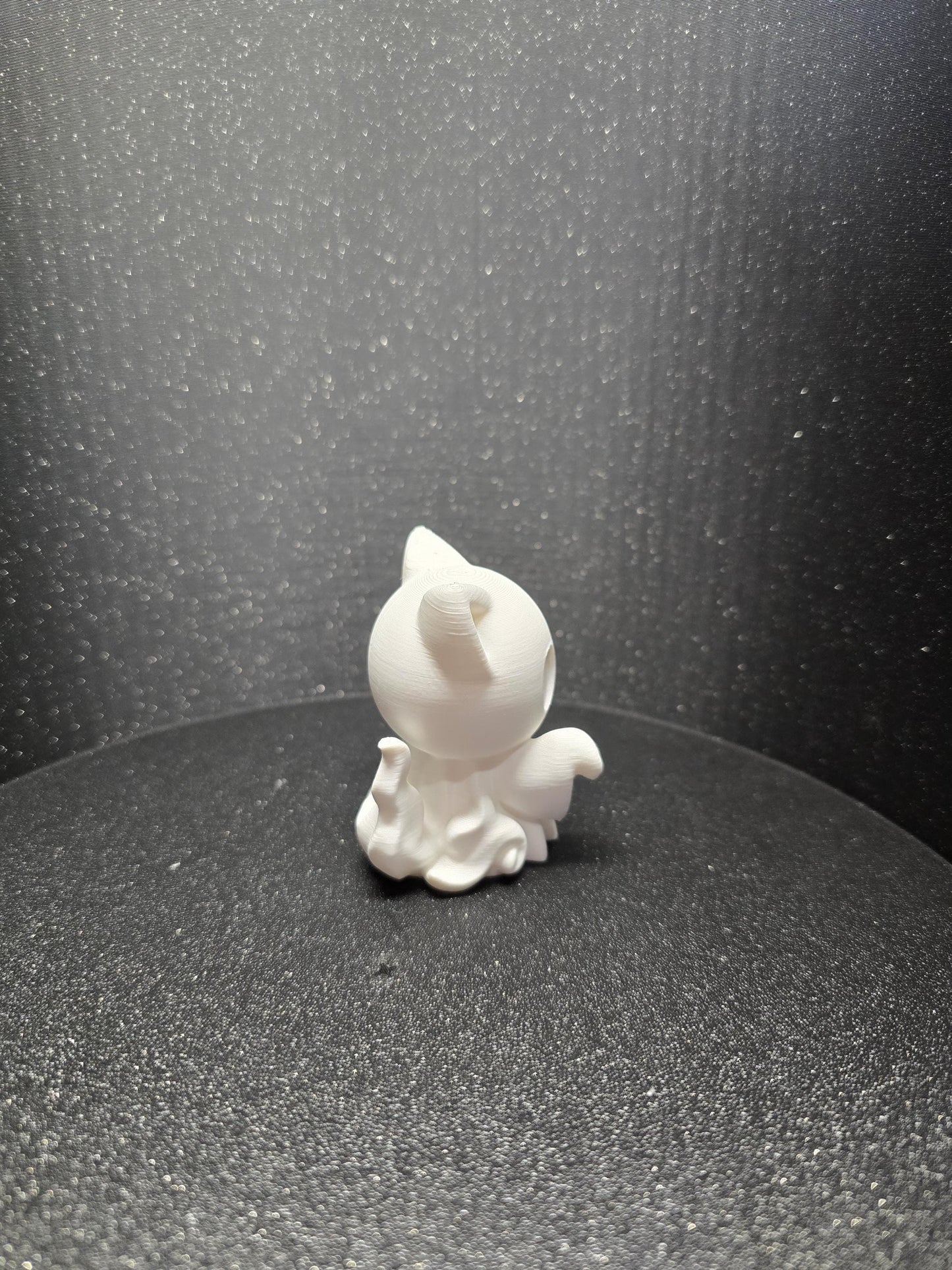 Ghost cat figurine