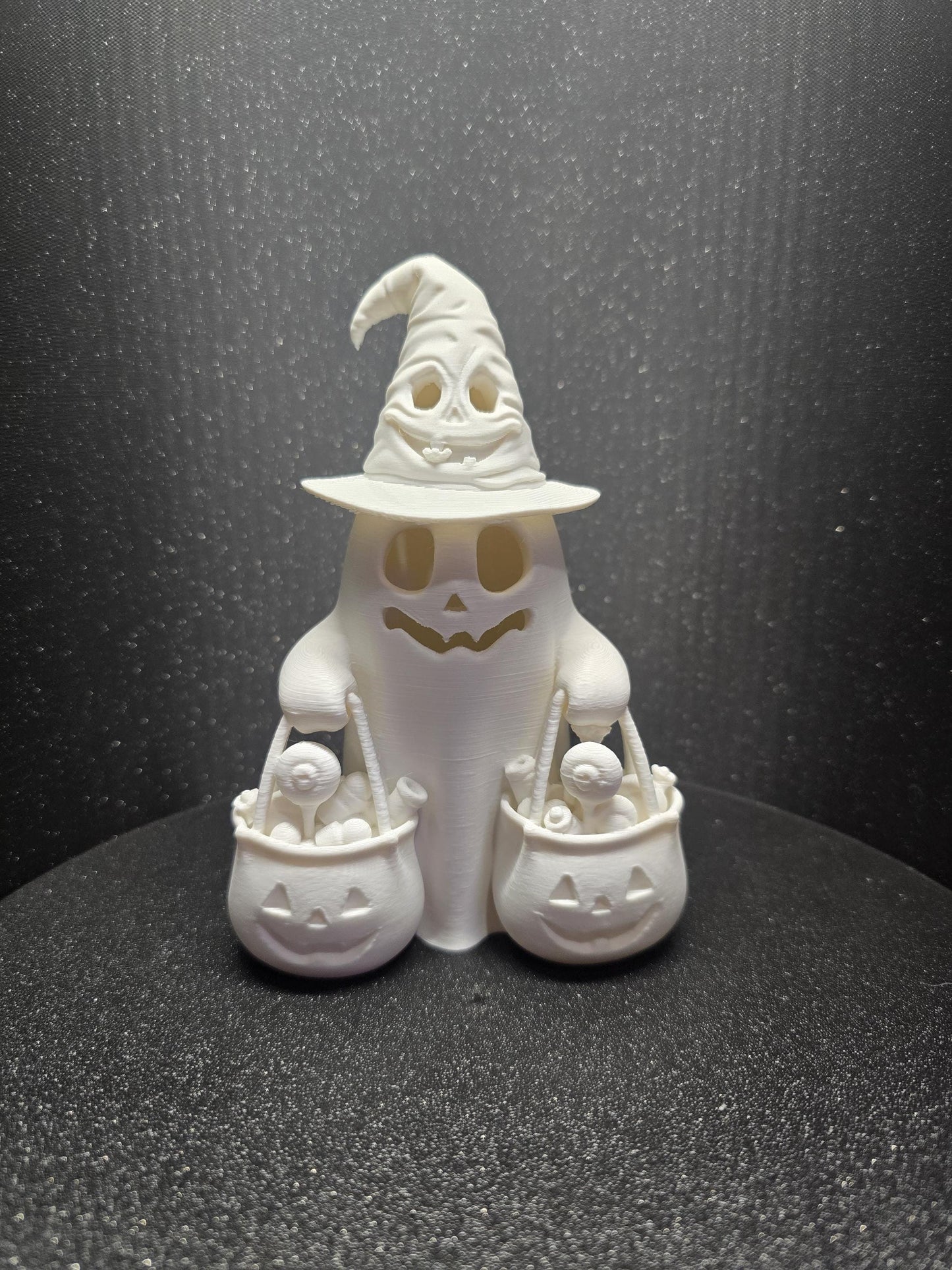 Trick or treat ghost tealight