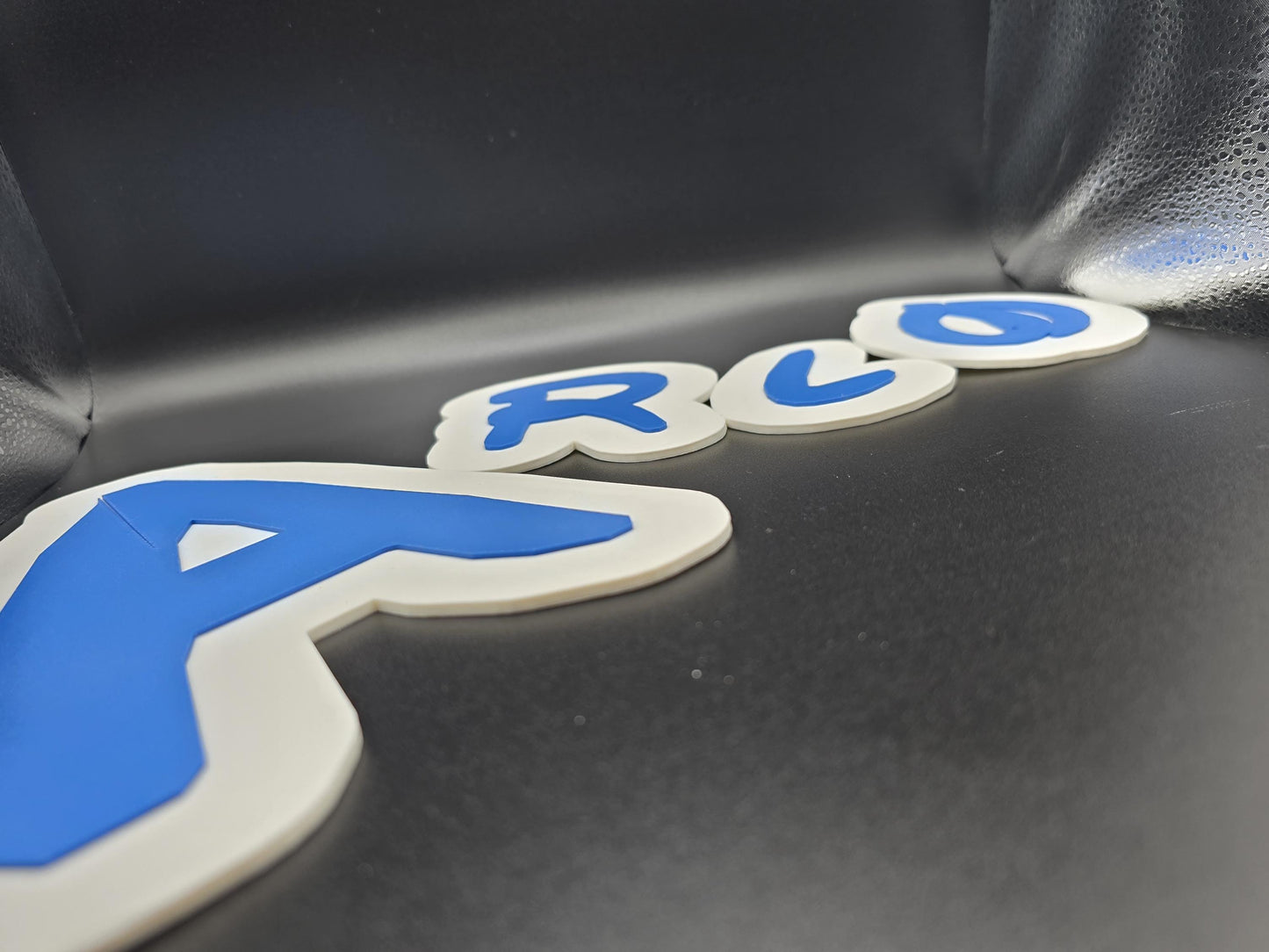Wall sign letters