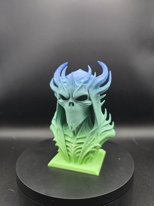 Detailed skeleton statues: The warrior 12cm
