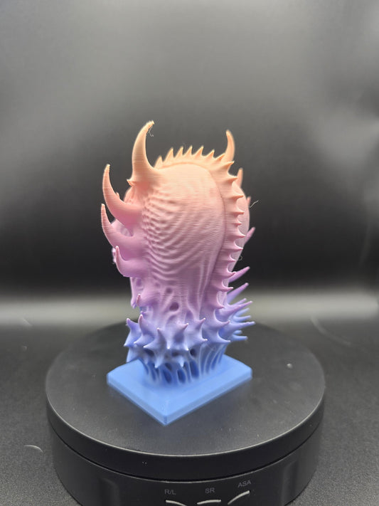 Detailed skeleton statues: The demon 12cm