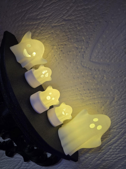 Ghost tealight set